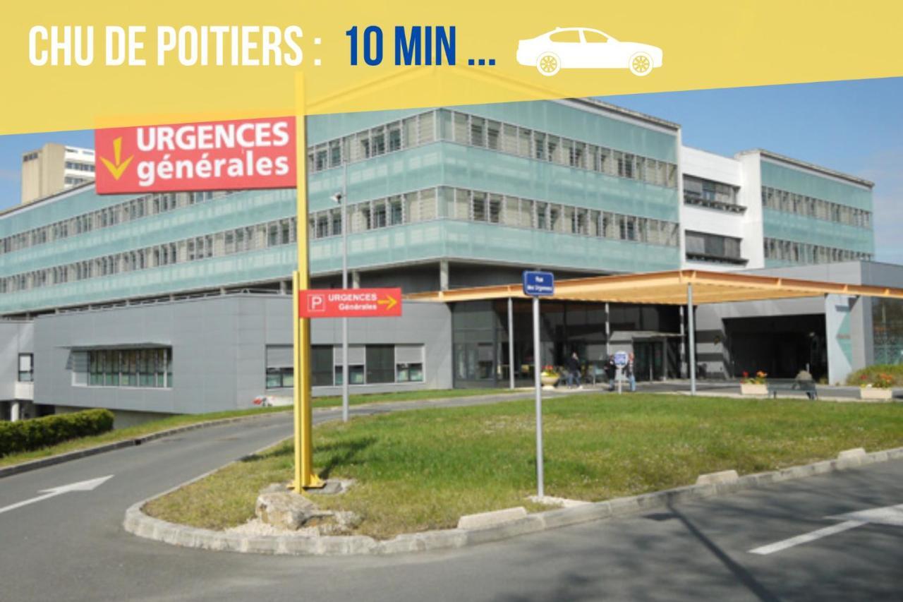 Beau-Jean, Un Cocon Sympa 5 Min A Pied Du Centre-Ville, Parking Prive, A 10 Min Du Chu Пуатьє Екстер'єр фото