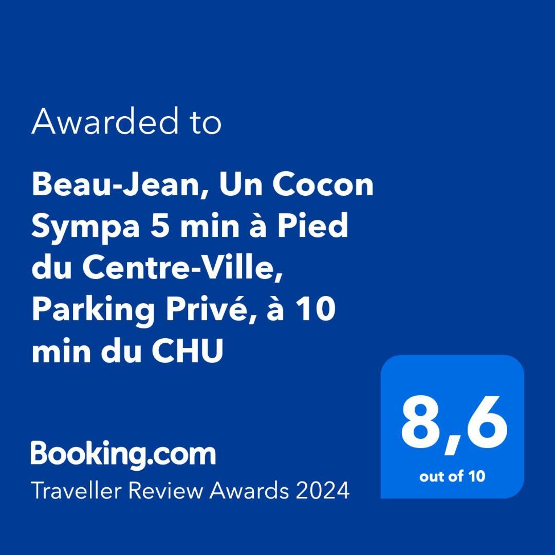 Beau-Jean, Un Cocon Sympa 5 Min A Pied Du Centre-Ville, Parking Prive, A 10 Min Du Chu Пуатьє Екстер'єр фото
